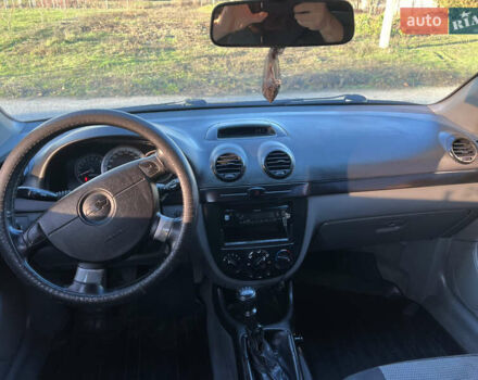 Черный Шевроле Лачетти, объемом двигателя 1.8 л и пробегом 210 тыс. км за 6150 $, фото 6 на Automoto.ua