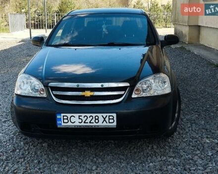 Черный Шевроле Лачетти, объемом двигателя 1.8 л и пробегом 235 тыс. км за 3200 $, фото 1 на Automoto.ua
