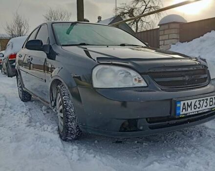 Черный Шевроле Лачетти, объемом двигателя 1.8 л и пробегом 400 тыс. км за 2700 $, фото 1 на Automoto.ua