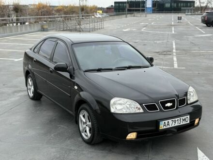 Черный Шевроле Лачетти, объемом двигателя 1.8 л и пробегом 171 тыс. км за 4300 $, фото 1 на Automoto.ua