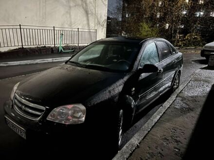 Черный Шевроле Лачетти, объемом двигателя 1.8 л и пробегом 260 тыс. км за 1699 $, фото 1 на Automoto.ua