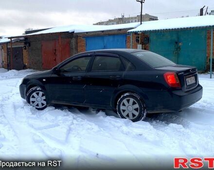 Черный Шевроле Лачетти, объемом двигателя 1.6 л и пробегом 180 тыс. км за 3400 $, фото 1 на Automoto.ua