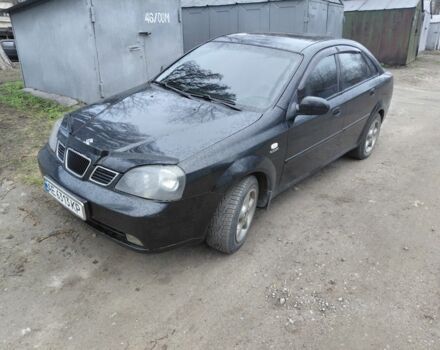 Черный Шевроле Лачетти, объемом двигателя 2 л и пробегом 225 тыс. км за 4300 $, фото 1 на Automoto.ua