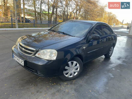Черный Шевроле Лачетти, объемом двигателя 1.8 л и пробегом 298 тыс. км за 4200 $, фото 1 на Automoto.ua