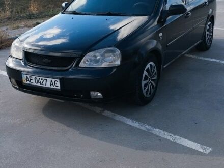 Черный Шевроле Лачетти, объемом двигателя 1.8 л и пробегом 362 тыс. км за 4209 $, фото 1 на Automoto.ua