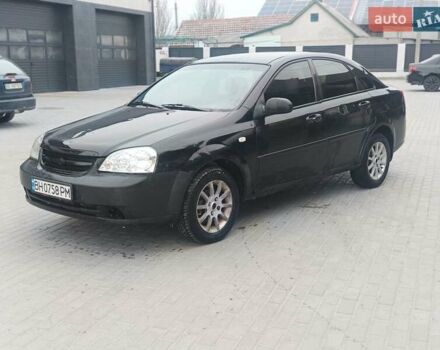 Черный Шевроле Лачетти, объемом двигателя 1.6 л и пробегом 200 тыс. км за 3300 $, фото 1 на Automoto.ua