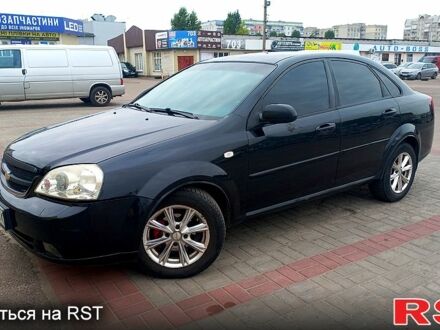 Черный Шевроле Лачетти, объемом двигателя 1.8 л и пробегом 225 тыс. км за 4500 $, фото 1 на Automoto.ua