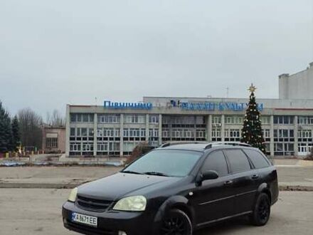 Черный Шевроле Лачетти, объемом двигателя 1.6 л и пробегом 283 тыс. км за 2999 $, фото 1 на Automoto.ua