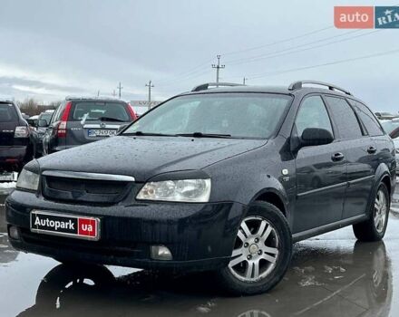 Черный Шевроле Лачетти, объемом двигателя 1.8 л и пробегом 293 тыс. км за 4190 $, фото 1 на Automoto.ua