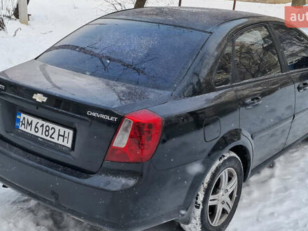 Черный Шевроле Лачетти, объемом двигателя 1.6 л и пробегом 311 тыс. км за 2850 $, фото 1 на Automoto.ua