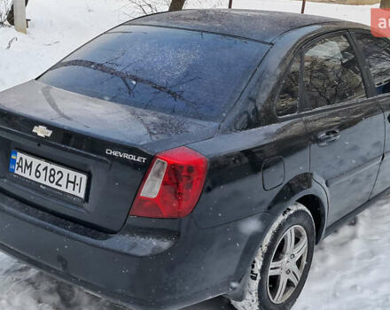 Черный Шевроле Лачетти, объемом двигателя 1.6 л и пробегом 311 тыс. км за 2850 $, фото 1 на Automoto.ua