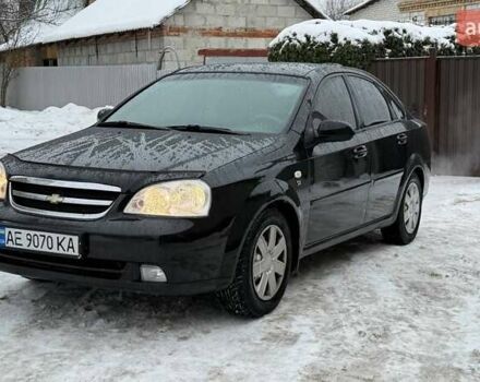 Черный Шевроле Лачетти, объемом двигателя 1.8 л и пробегом 176 тыс. км за 3800 $, фото 1 на Automoto.ua