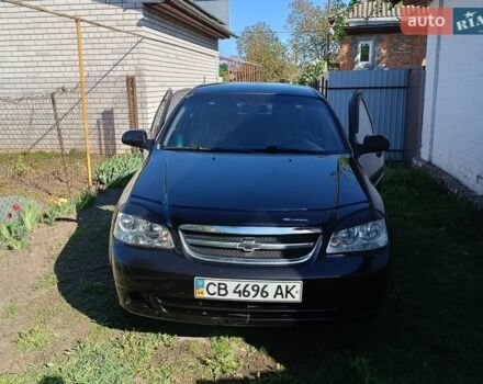 Черный Шевроле Лачетти, объемом двигателя 1.8 л и пробегом 167 тыс. км за 4199 $, фото 1 на Automoto.ua