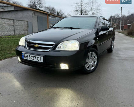 Черный Шевроле Лачетти, объемом двигателя 1.8 л и пробегом 138 тыс. км за 3999 $, фото 1 на Automoto.ua