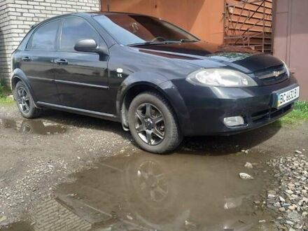 Черный Шевроле Лачетти, объемом двигателя 1.6 л и пробегом 230 тыс. км за 3400 $, фото 1 на Automoto.ua