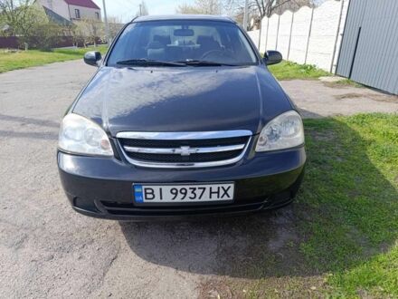 Черный Шевроле Лачетти, объемом двигателя 1.8 л и пробегом 241 тыс. км за 4500 $, фото 1 на Automoto.ua