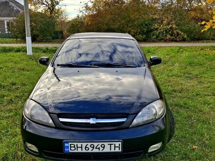 Черный Шевроле Лачетти, объемом двигателя 1.8 л и пробегом 360 тыс. км за 3400 $, фото 1 на Automoto.ua