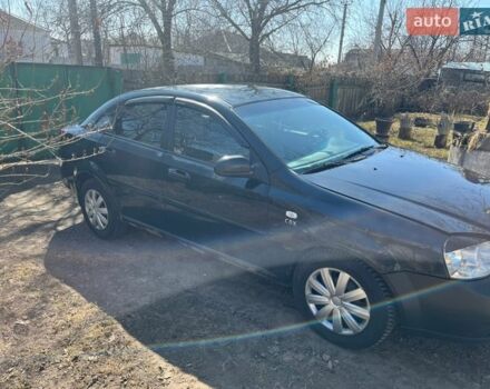 Черный Шевроле Лачетти, объемом двигателя 1.8 л и пробегом 320 тыс. км за 3000 $, фото 1 на Automoto.ua
