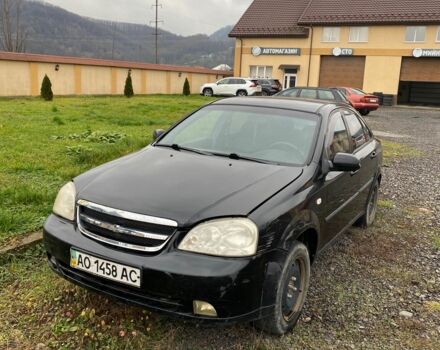 Черный Шевроле Лачетти, объемом двигателя 1.8 л и пробегом 200 тыс. км за 900 $, фото 1 на Automoto.ua