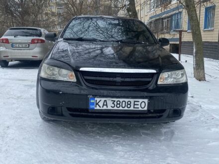 Черный Шевроле Лачетти, объемом двигателя 1.6 л и пробегом 273 тыс. км за 3600 $, фото 1 на Automoto.ua
