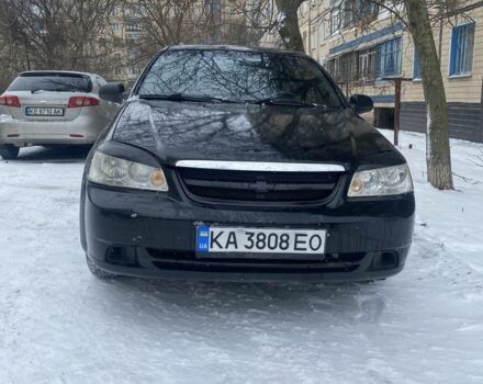 Черный Шевроле Лачетти, объемом двигателя 1.6 л и пробегом 273 тыс. км за 3600 $, фото 1 на Automoto.ua