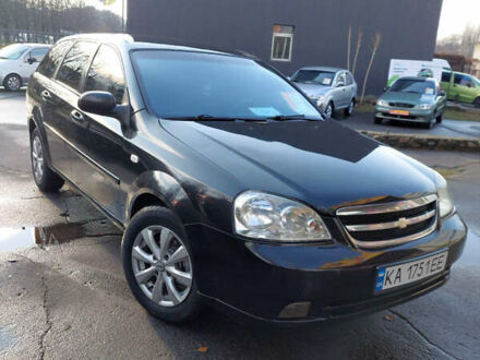 Черный Шевроле Лачетти, объемом двигателя 1.8 л и пробегом 257 тыс. км за 4200 $, фото 1 на Automoto.ua
