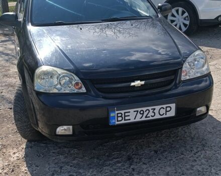 Черный Шевроле Лачетти, объемом двигателя 1.8 л и пробегом 193 тыс. км за 3700 $, фото 1 на Automoto.ua
