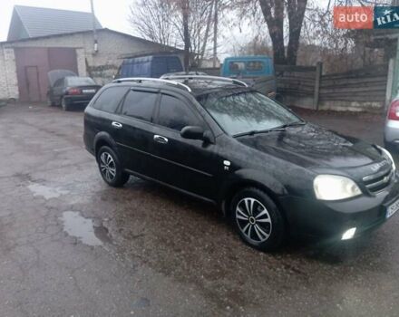 Черный Шевроле Лачетти, объемом двигателя 1.8 л и пробегом 230 тыс. км за 4350 $, фото 1 на Automoto.ua