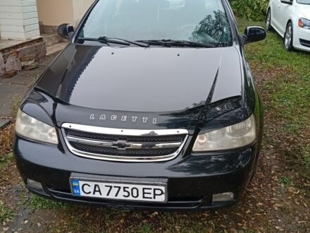 Черный Шевроле Лачетти, объемом двигателя 1.8 л и пробегом 256 тыс. км за 4500 $, фото 1 на Automoto.ua