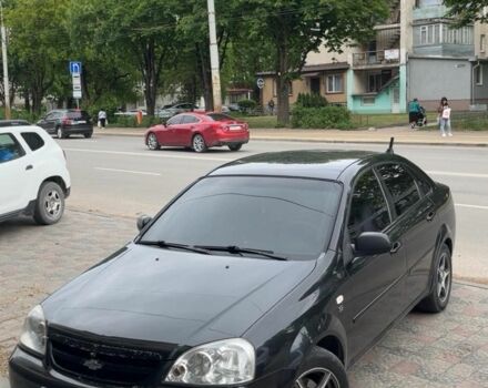 Черный Шевроле Лачетти, объемом двигателя 1.6 л и пробегом 1 тыс. км за 3200 $, фото 1 на Automoto.ua