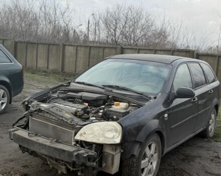 Черный Шевроле Лачетти, объемом двигателя 2 л и пробегом 200 тыс. км за 1300 $, фото 1 на Automoto.ua