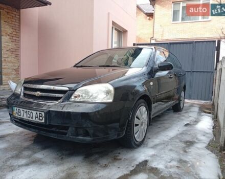 Черный Шевроле Лачетти, объемом двигателя 1.8 л и пробегом 261 тыс. км за 3100 $, фото 1 на Automoto.ua