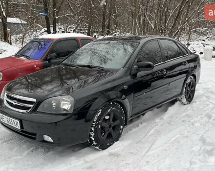 Черный Шевроле Лачетти, объемом двигателя 1.8 л и пробегом 210 тыс. км за 4500 $, фото 1 на Automoto.ua