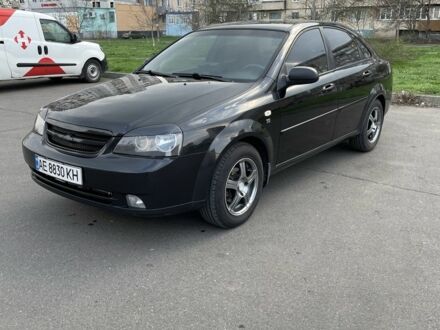 Черный Шевроле Лачетти, объемом двигателя 1.6 л и пробегом 190 тыс. км за 4100 $, фото 1 на Automoto.ua