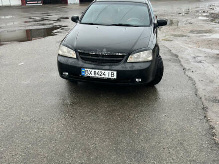 Черный Шевроле Лачетти, объемом двигателя 1.6 л и пробегом 220 тыс. км за 3300 $, фото 1 на Automoto.ua
