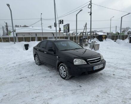 Черный Шевроле Лачетти, объемом двигателя 1.6 л и пробегом 201 тыс. км за 3500 $, фото 1 на Automoto.ua