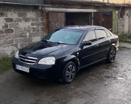 Черный Шевроле Лачетти, объемом двигателя 1.8 л и пробегом 190 тыс. км за 5825 $, фото 1 на Automoto.ua
