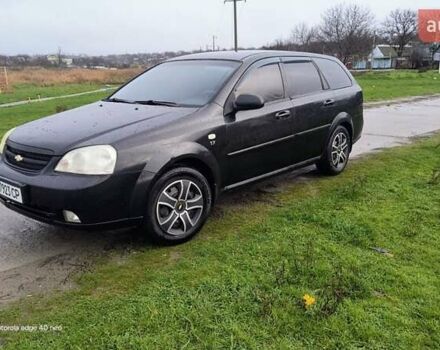 Черный Шевроле Лачетти, объемом двигателя 1.8 л и пробегом 205 тыс. км за 3500 $, фото 1 на Automoto.ua