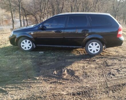 Черный Шевроле Лачетти, объемом двигателя 1.8 л и пробегом 270 тыс. км за 3700 $, фото 1 на Automoto.ua