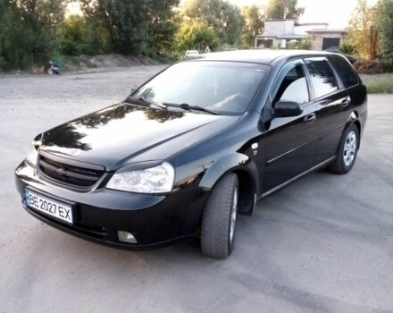 Черный Шевроле Лачетти, объемом двигателя 1.8 л и пробегом 300 тыс. км за 3300 $, фото 1 на Automoto.ua