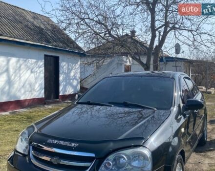 Черный Шевроле Лачетти, объемом двигателя 1.8 л и пробегом 190 тыс. км за 4100 $, фото 1 на Automoto.ua
