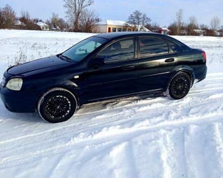 Черный Шевроле Лачетти, объемом двигателя 1.8 л и пробегом 224 тыс. км за 4500 $, фото 1 на Automoto.ua