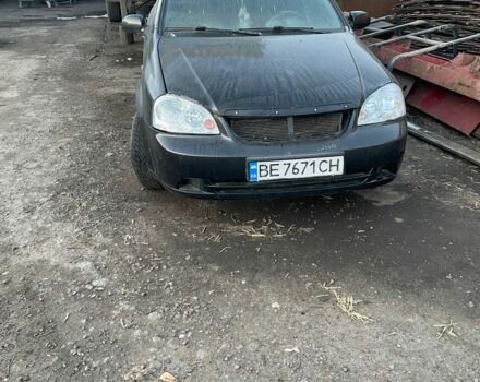 Черный Шевроле Лачетти, объемом двигателя 1.8 л и пробегом 301 тыс. км за 1700 $, фото 1 на Automoto.ua