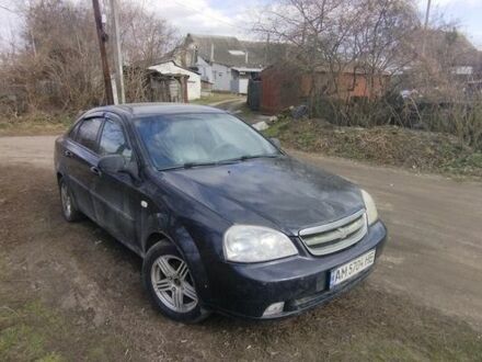 Черный Шевроле Лачетти, объемом двигателя 1.6 л и пробегом 361 тыс. км за 2500 $, фото 1 на Automoto.ua