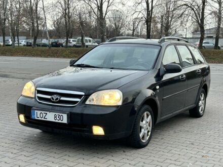 Черный Шевроле Лачетти, объемом двигателя 1.6 л и пробегом 200 тыс. км за 1450 $, фото 1 на Automoto.ua