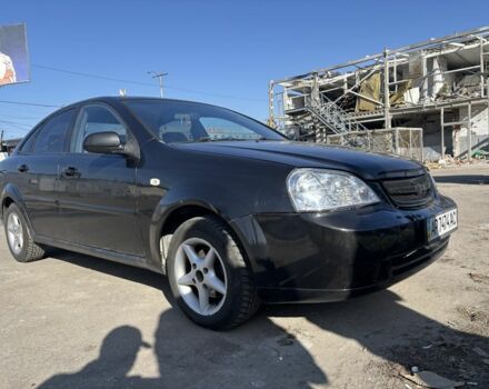 Черный Шевроле Лачетти, объемом двигателя 1.8 л и пробегом 250 тыс. км за 3200 $, фото 1 на Automoto.ua