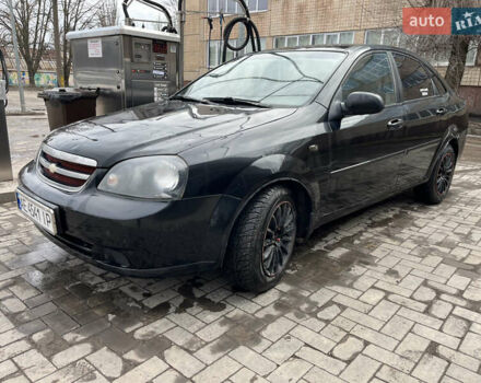 Черный Шевроле Лачетти, объемом двигателя 1.6 л и пробегом 313 тыс. км за 2800 $, фото 1 на Automoto.ua