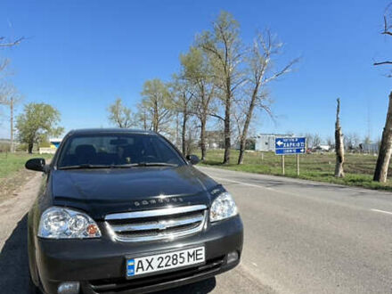 Черный Шевроле Лачетти, объемом двигателя 1.8 л и пробегом 224 тыс. км за 4300 $, фото 1 на Automoto.ua