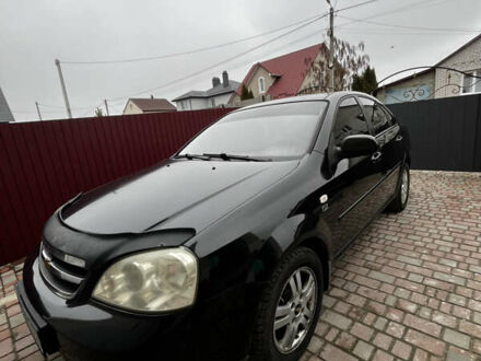 Черный Шевроле Лачетти, объемом двигателя 1.8 л и пробегом 176 тыс. км за 4550 $, фото 1 на Automoto.ua