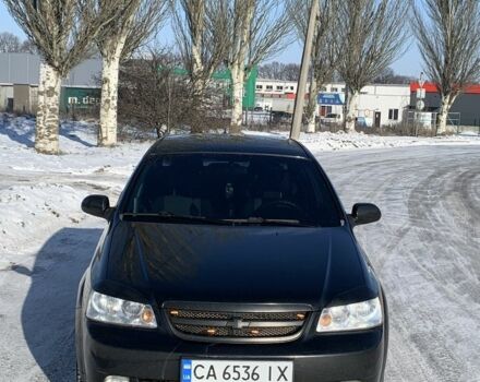 Черный Шевроле Лачетти, объемом двигателя 1.8 л и пробегом 214 тыс. км за 5706 $, фото 1 на Automoto.ua